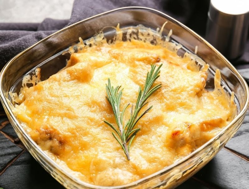 Жульен с курицей